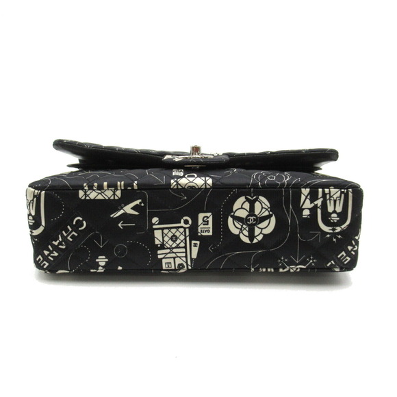 Chanel Chanel Airline Satin Flap Shoulder Bag Canvas Crossbody Bag 22622823 - Picture 5 of 10